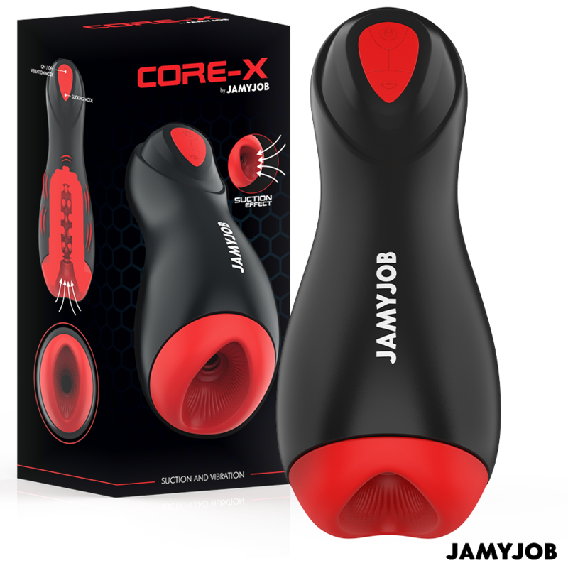 JAMYJOB - CORE-X MASTURBADOR AUTOMTICO 5 MODOS SUCCIN Y VIBRACIN JAMYJOB - CORE-X MASTURBADOR AUTOMTICO 5 MODOS SUCCIN Y VIBRACIN