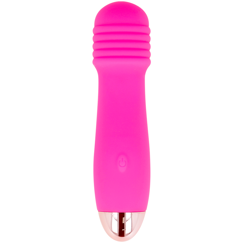 VIBRADOR RECARGABLE THREE ROSA 7 VELOCIDADES