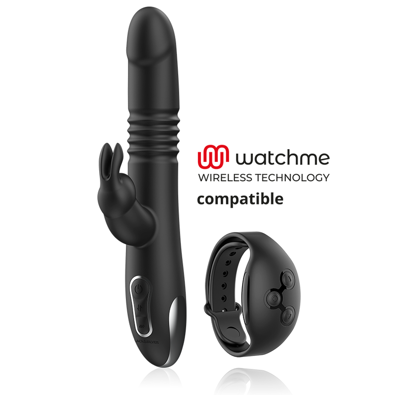 VIBRADOR RABBIT UP & DOWN COMPATIBLE CON WATCHME