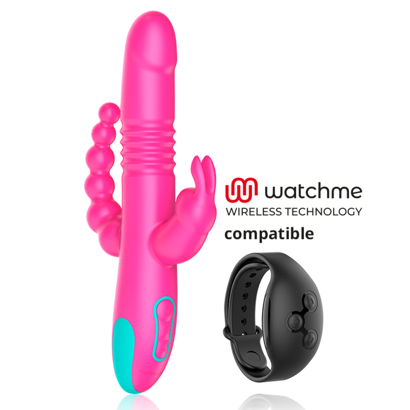 TRIPLE ESTIMULACIÓN: ANAL, PUNTO G & CLÍTORIS COMPATIBLE CON WATCHME WIRELESS TECHNOLOGY