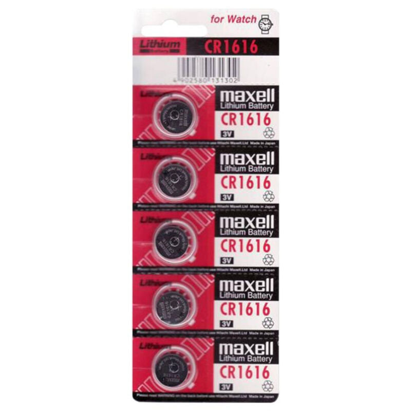 MAXELL - PILA BOTON LITIO CR1616 3V BLISTER*5