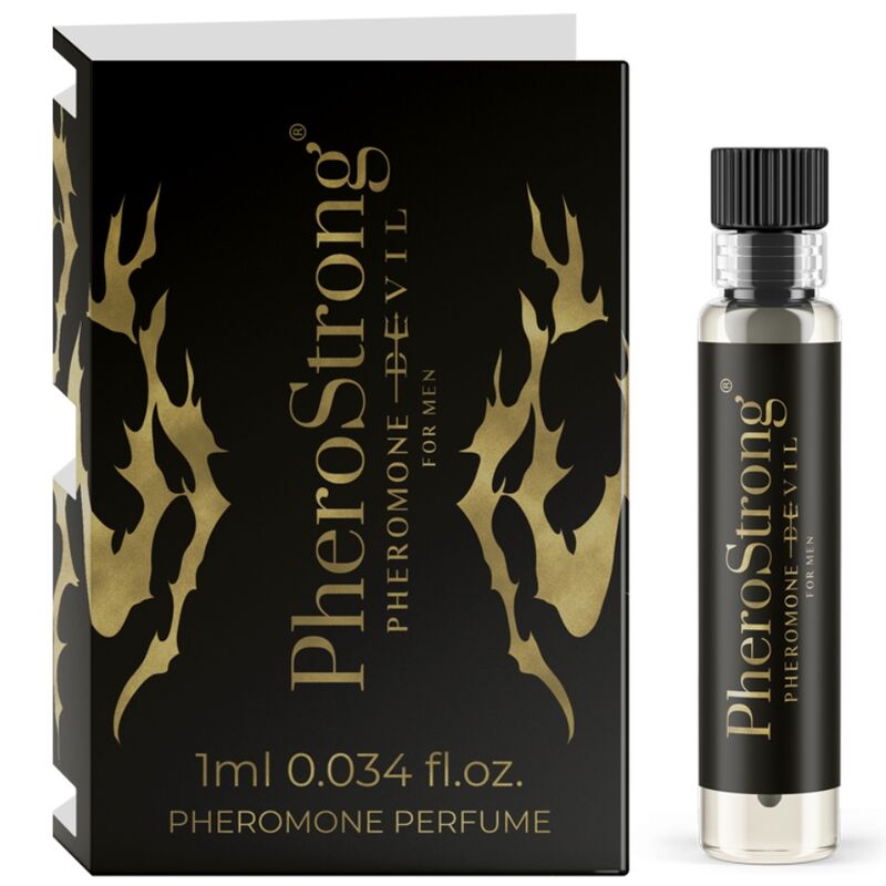 PHEROSTRONG - PERFUME CON FEROMONAS DEVIL PARA HOMBRE 1 ML