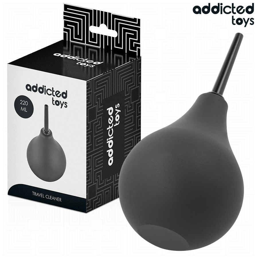 ADDICTED TOYS - LIMPIADOR ANAL DE VIAJE TALLA L 220 ML
