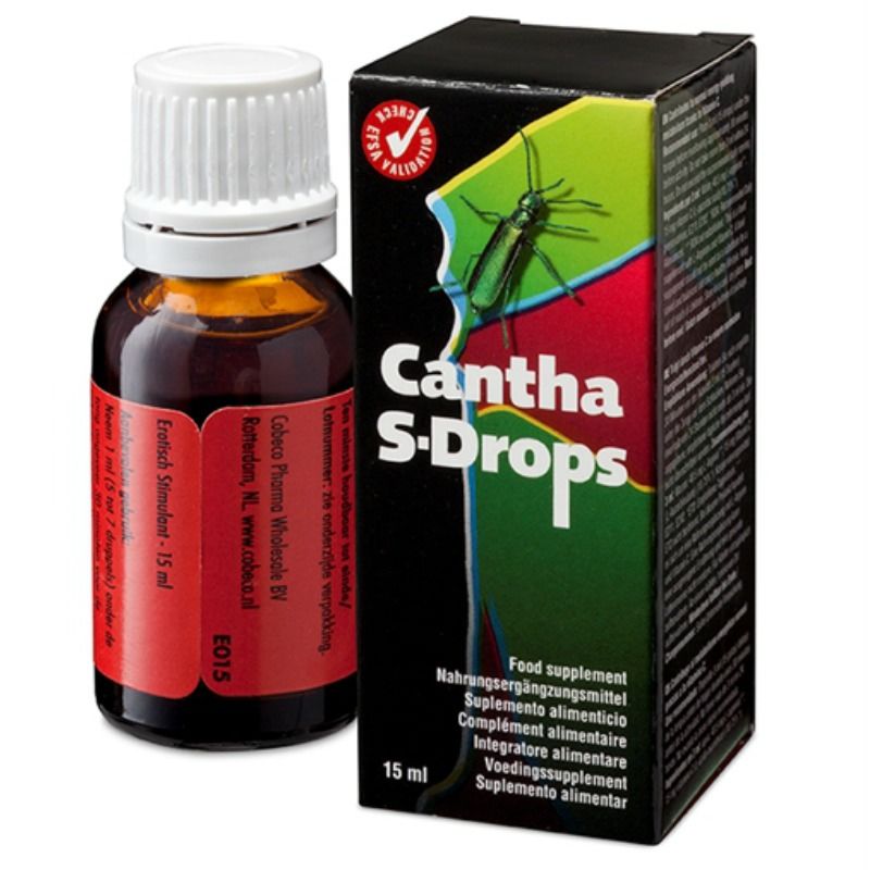 Cantha S-Drops – Complemento alimenticio con L-Arginina y Vitamina C