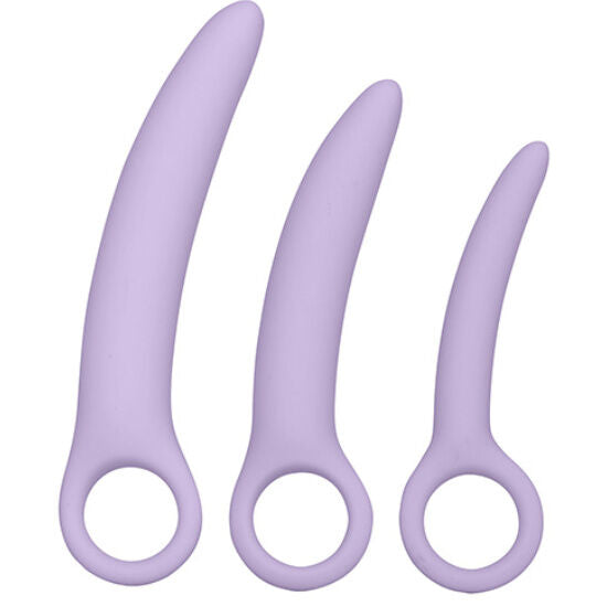 SET DE 3 DILATADOR VAGINAL SILICONA